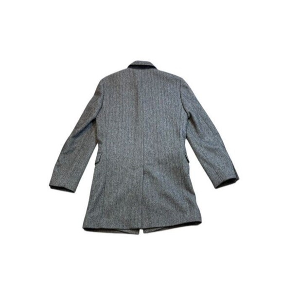 Express Wool Blend Womens Size XS Herringbone Tweed Coat Jacket Overcoat Dressy - Picture 6 of 8